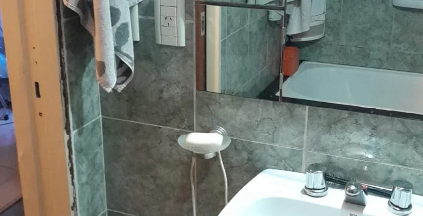 Baño de una de las unidades